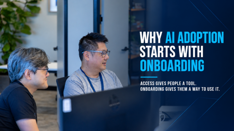 Why AI adoption starts with onboarding