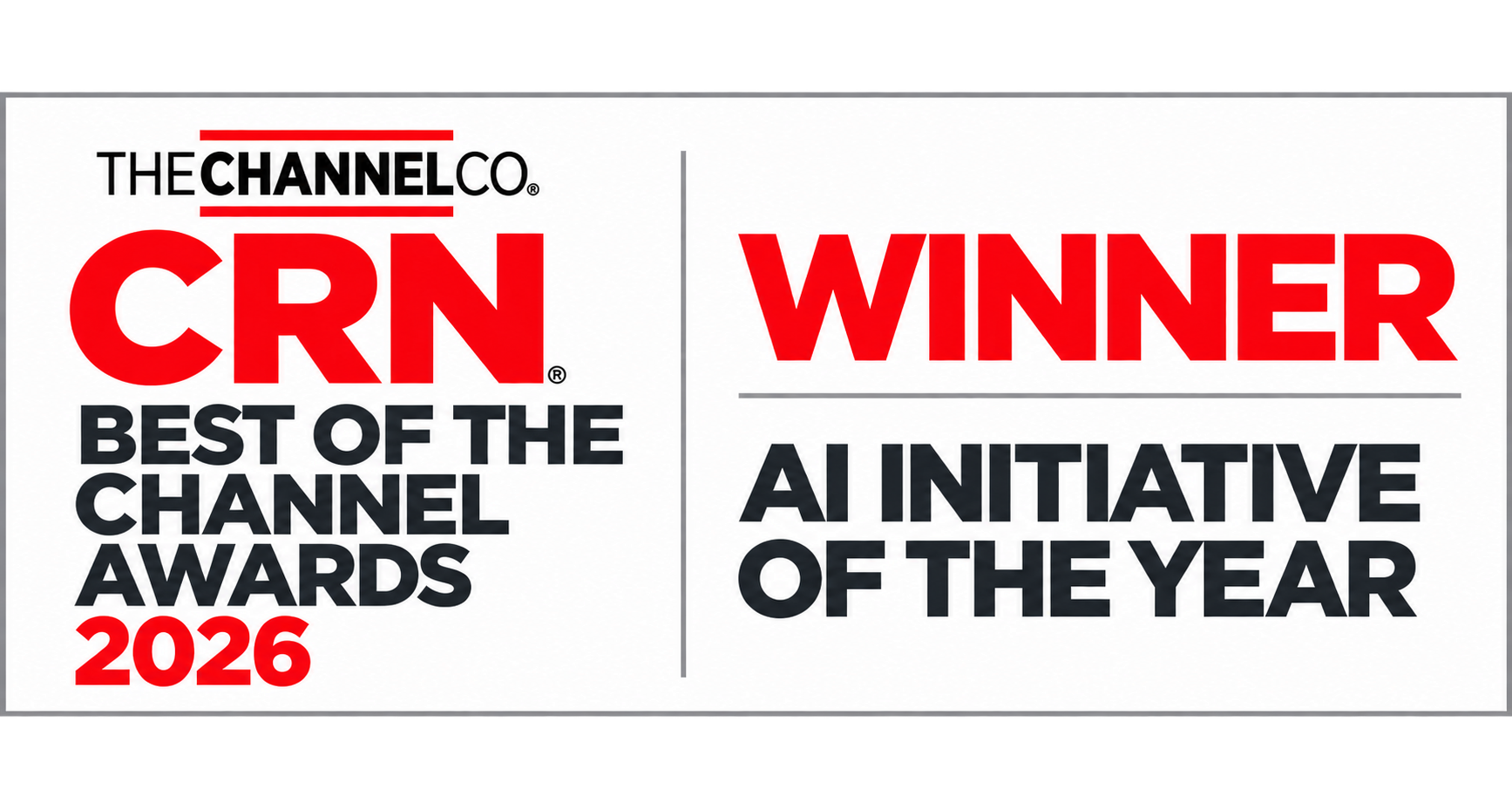 First Focus AI Initiative of the year winner